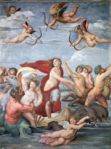 Triomphe de Galatée, vers 1512 - Raffaello Sanzio Raphael