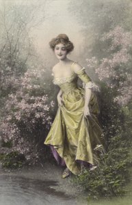 Fille en jaune - Raimund Ritter Von Brennerstein Wichera