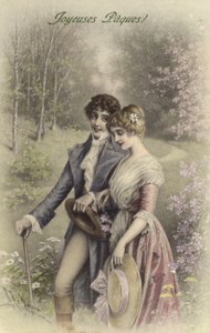 Couple marchant