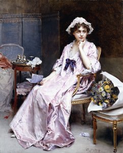 La maîtresse réticente - Raimundo de Madrazo y Garreta
