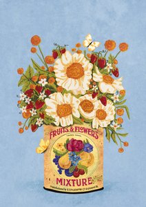Des fleurs dans une boîte à thé vintage - Raissa Oltmanns