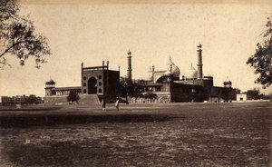 Mosquée Jama Masjid, Delhi, 1886 - Raja Deen Dayal
