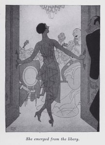 Illustration pour "But Gentlemen Marry Brunettes" par Anita Loos - Ralph Barton