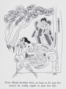 Illustration pour "But Gentlemen Marry Brunettes" par Anita Loos - Ralph Barton
