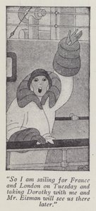 Illustration pour Gentlemen Prefer Blondes par Anita Loos (lithographie) - Ralph Barton