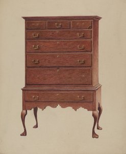 Haut meuble américain ancien - Ralph Boyer