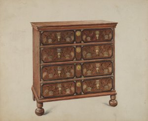 Coffre peint - Ralph Boyer
