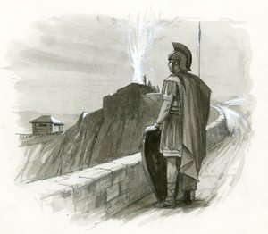 Un feu de signalisation romain - Ralph Bruce