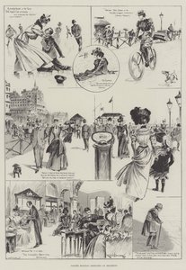 Croquis des vacances de Pâques à Brighton