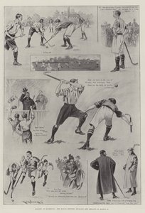 Hockey à Richmond, le match entre l