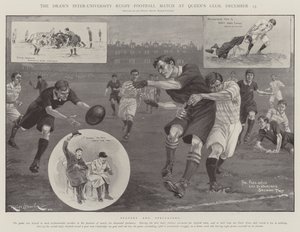 Le match de rugby interuniversitaire nul au Queen