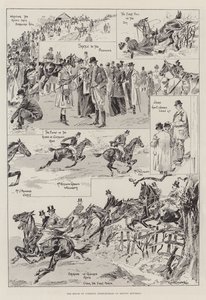 La course de steeple-chase de la Chambre des communes à Melton Mowbray - Ralph Cleaver