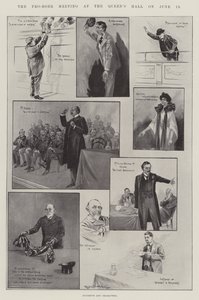 La Réunion Pro-Boer au Queen