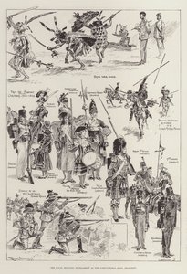 Le tournoi militaire royal au Agricultural Hall, Islington