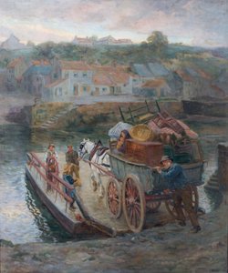 Traversée du ferry Hylton, 1912
