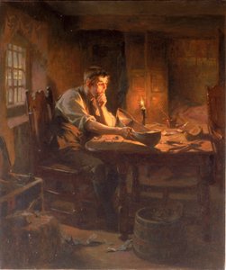 Invention du canot de sauvetage, Willie Wouldhave, South Shields, 1789, 1896 - Ralph Hedley
