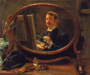 Autoportrait, 1895 - Ralph Hedley