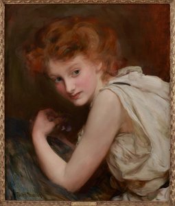 Ethel Brignall (huile sur toile)