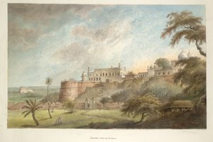 Une autre vue du palais à Farrukhabad - Ram Sita