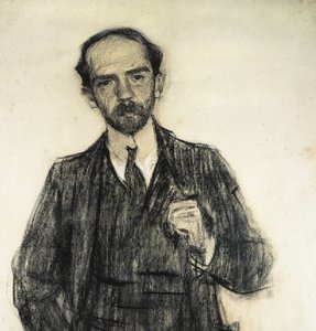 Portrait de Pio Baroja - Ramón Casas