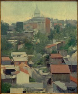 Le Sacré-Cœur, Montmartre - Ramon Casas i Carbo