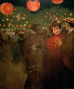 La fête en plein air, vers 1901-02