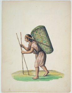 Quito avec de grands paniers verts - Ramon Salas