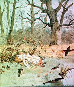 Les enfants dans les bois (ballade) - Randolph Caldecott