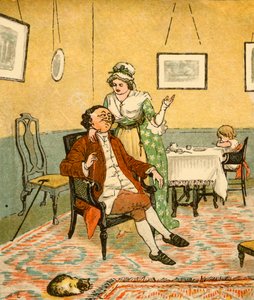 John Gilpin et sa femme, 1878, vers 1918