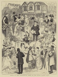 Notes au spectacle Shaksperian au Royal Albert Hall - Randolph Caldecott