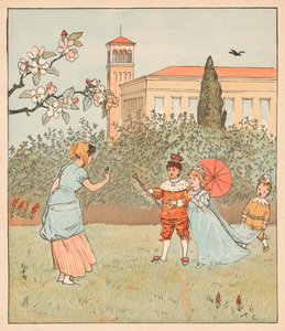 La servante et le roitelet, 1880 - Randolph Caldecott