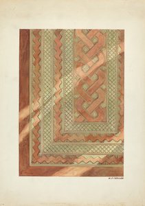 Siège en cuir dans le confessionnal (détail) - Randolph F. Miller