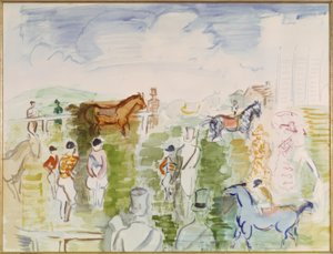 Au Paddock - Raoul Dufy