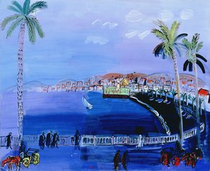 Baie des Anges, Nice, c.1926 (oil on canvas) - Raoul Dufy