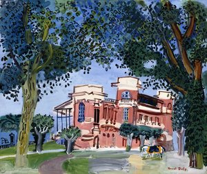 Deauville (le paddock) - Raoul Dufy