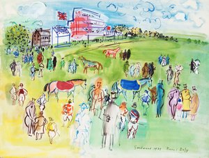 Hippodrome de Goodwood - Raoul Dufy