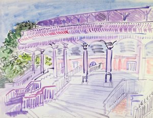 Goodwood, vers 1930 (aquarelle sur papier)