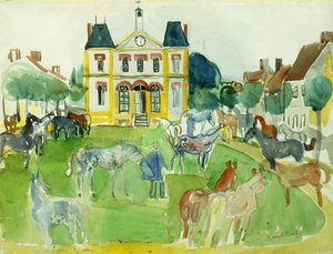 Horses; Chevaux - Raoul Dufy