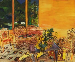 Interior, Vernet les Bains; Interieur, Vernet les Bains - Raoul Dufy
