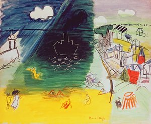 14 juillet (huile sur toile) - Raoul Dufy
