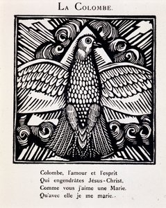 La colombe - in “Le Bestiaire ou cortège d