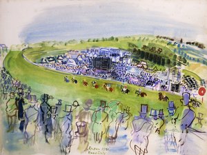 Le Jour du Derby (Epsom, Royal Enclosure) - Raoul Dufy
