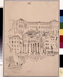 Marseille, le port, la mairie et l