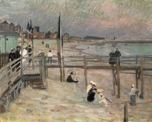 Sur la plage de Sainte-Adresse