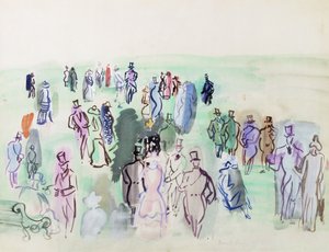 On the Lawn ; Sur la Pelouse - Raoul Dufy