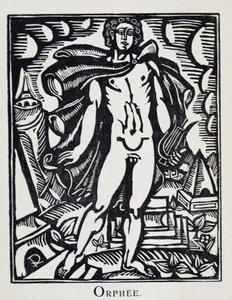Orphee - in “Le Bestiaire ou cortege d