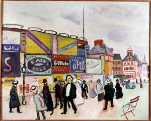 Affiches à Trouville - Raoul Dufy