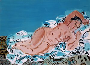 Nu couché - Raoul Dufy