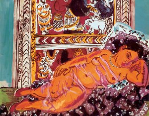 "Nu couché" Peinture de Raoul Dufy (1877-1953) - Raoul Dufy