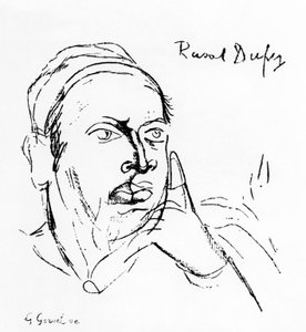 Remy de Gourmont (litho) - Raoul Dufy